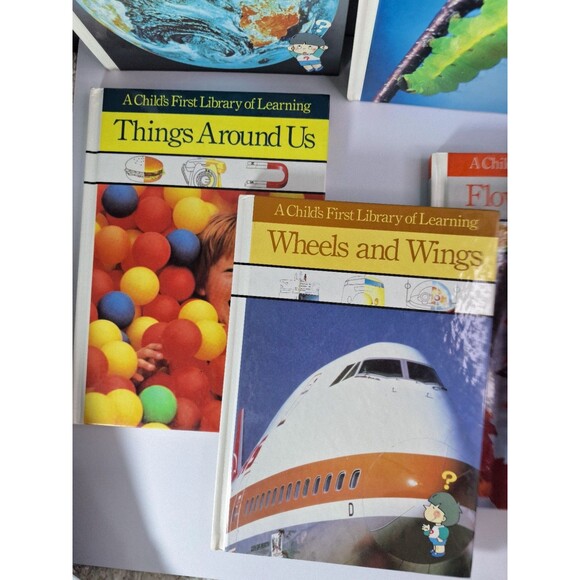 A Child's First Library Of Learning TIMELIFE Books 1988 Hardcover Set- Lot of 9 - Picture 6 of 7